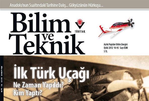 Tübitak Bilim ve Teknik Dergisi’nde İlk&nbsp;Yayınım